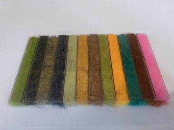 Antron Dubbing Box 12 Colors